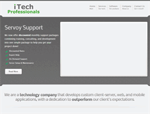 Tablet Screenshot of itechpros.com